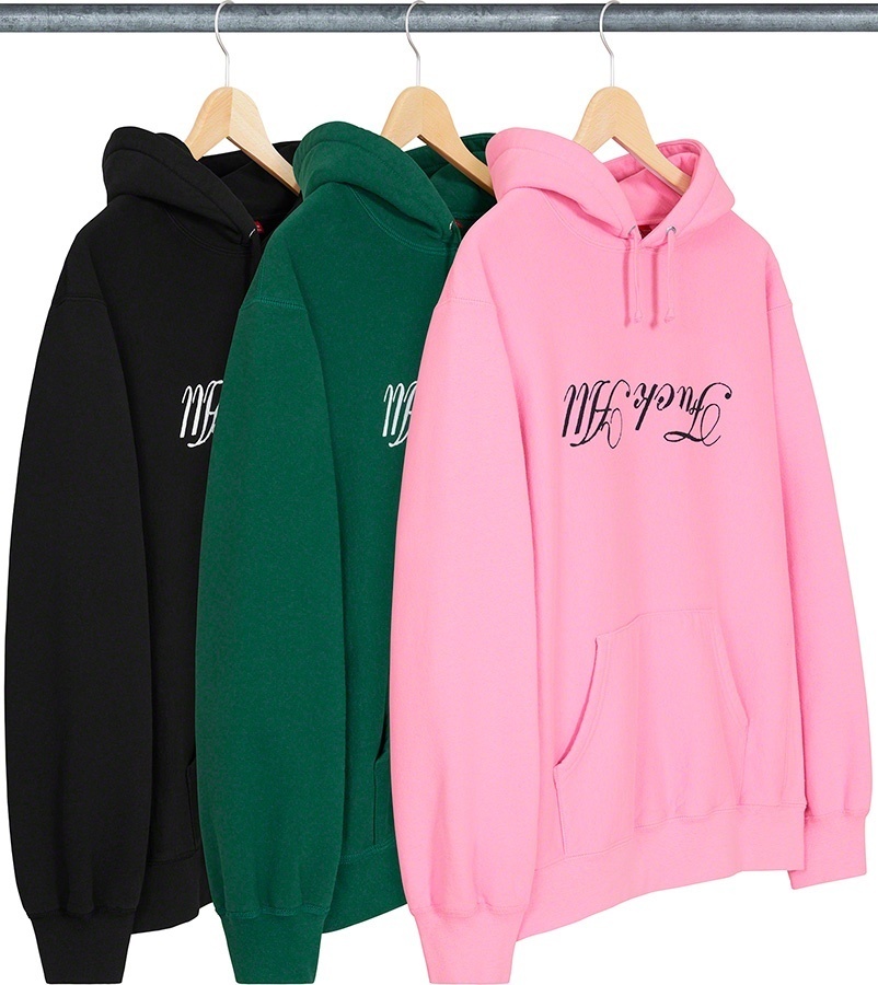 Jamie Reid/Supreme Fuck All Hooded Sweatshirt